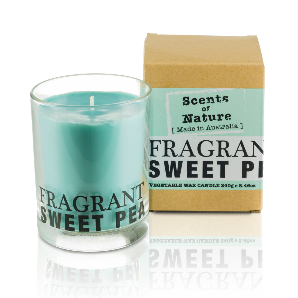 Tilley Fragrant Sweet Pea Soy Candle 240g